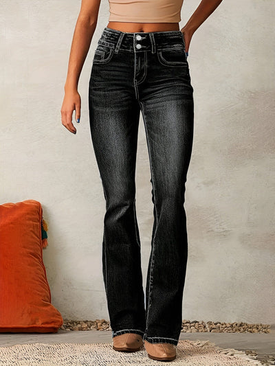 Jeans Flare a Vita Alta Ivana
