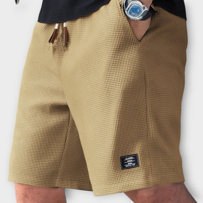 Shorts estivi in maglia a coste