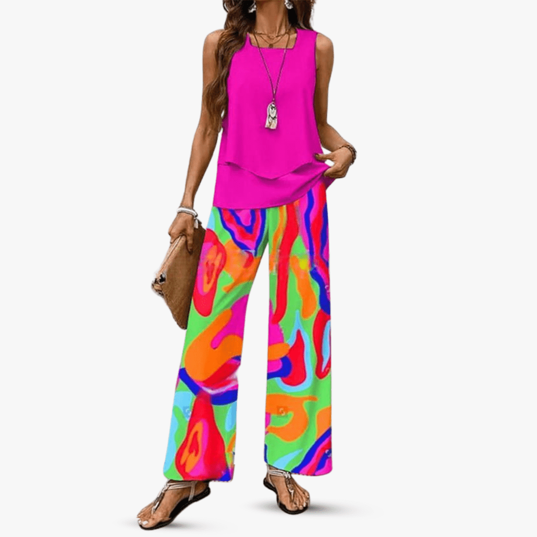 Set Estivo Senza Maniche Solène