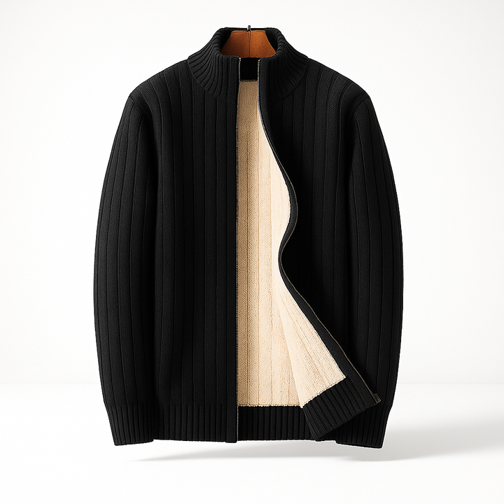 Jacob | Cardigan Zip in Cashmere Lussuoso