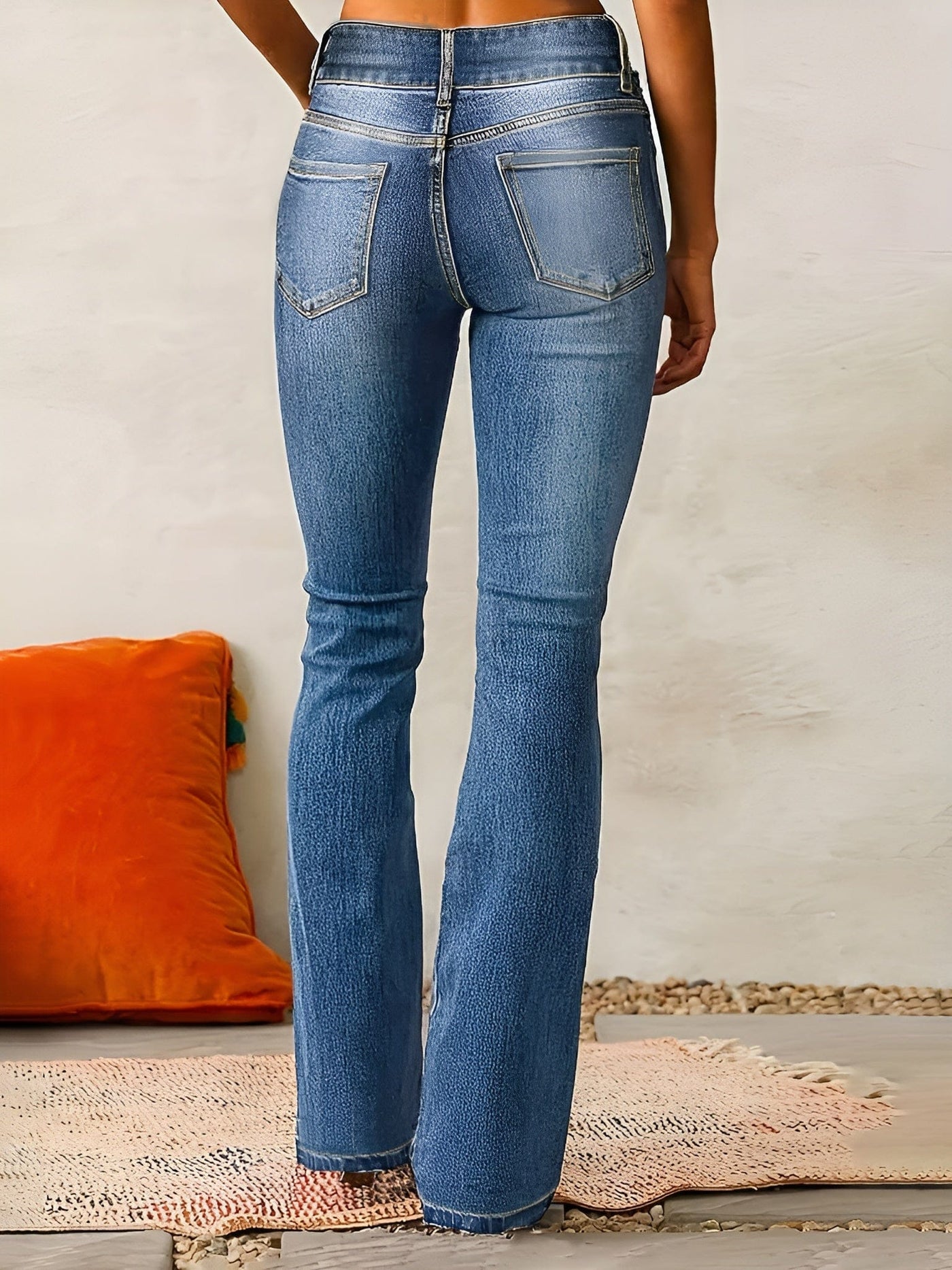 Jeans Flare a Vita Alta Ivana