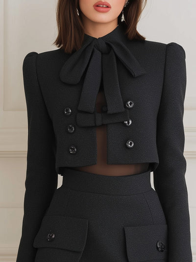 Leia - Set di tasche con temperamento nero