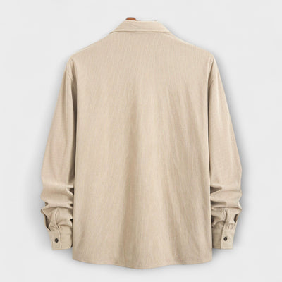 Cardigan in Velluto a Coste