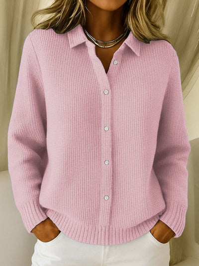 Elaine | Cardigan Classico a Maglia con Bottoni