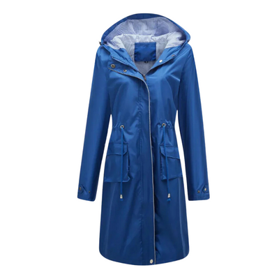 Naya™ Impermeabile Trench Coat con Cappuccio