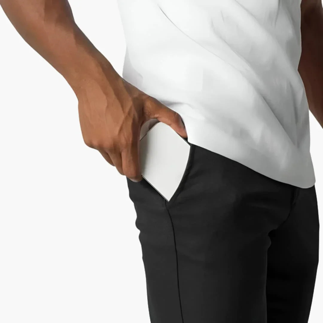 Pantaloni Chino Elasticizzati per Uomo