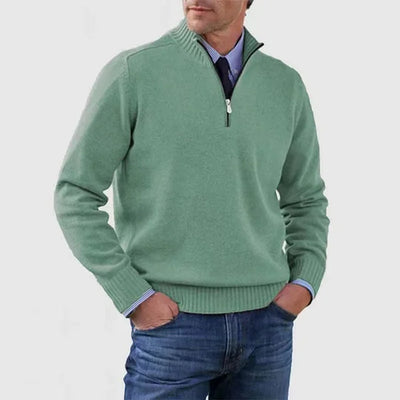 Howard™ | Maglione raffinato con mezza zip