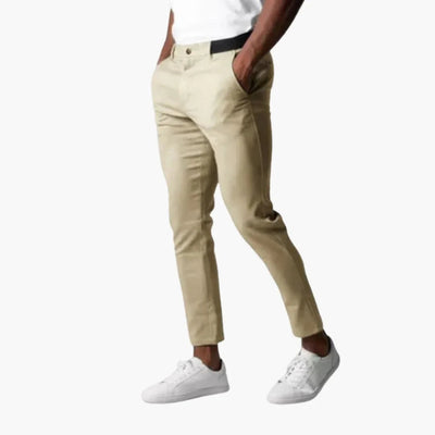 Pantaloni Chino Elasticizzati per Uomo