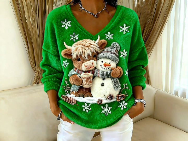 Maglione di Natale Morbido e Confortevole