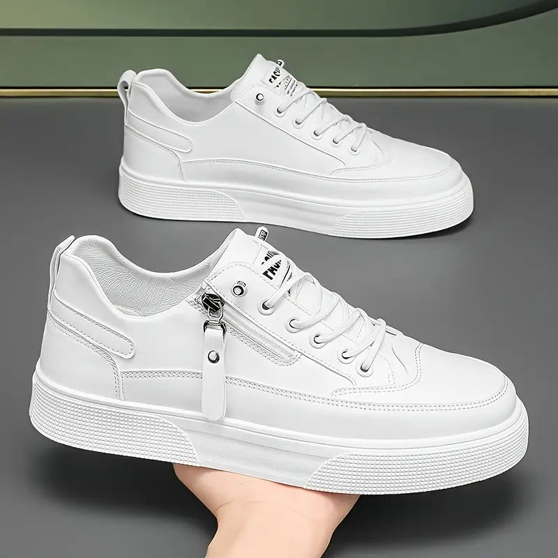 CIRO | SNEAKERS IN PELLE CON DETTAGLIO ZIP