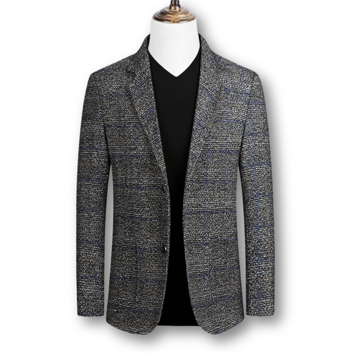 Domenico | Blazer Elegante in Tessuto Scozzese