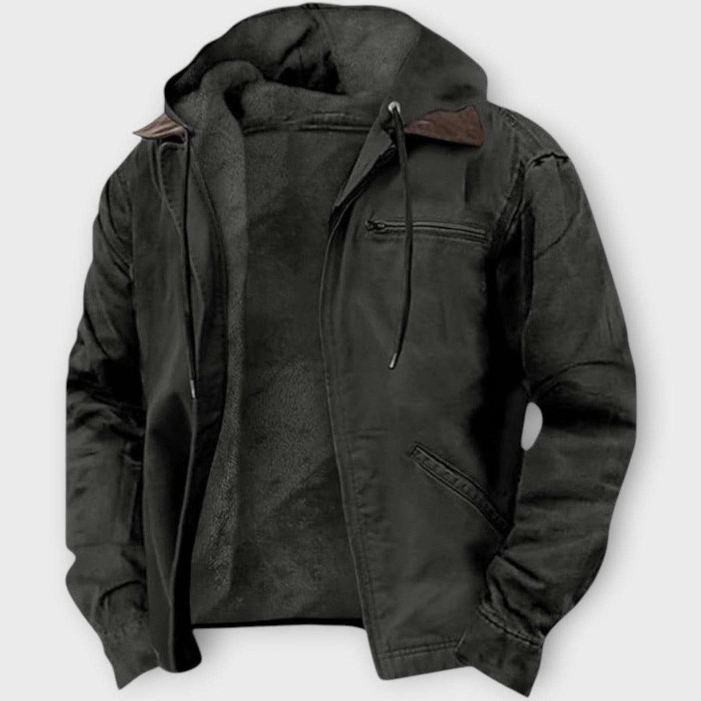 LUCAS™|GIACCA CON CAPPUCCIO ZIP