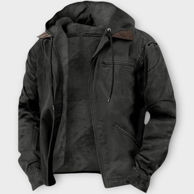 LUCAS™|GIACCA CON CAPPUCCIO ZIP