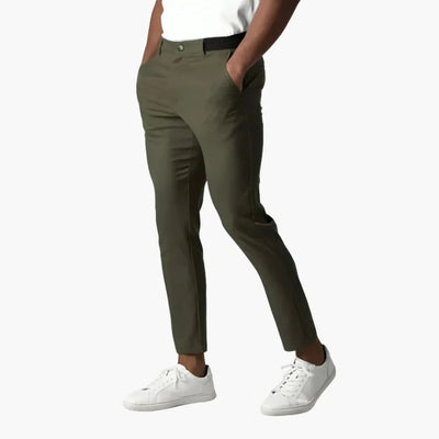 Pantaloni Chino Elasticizzati per Uomo
