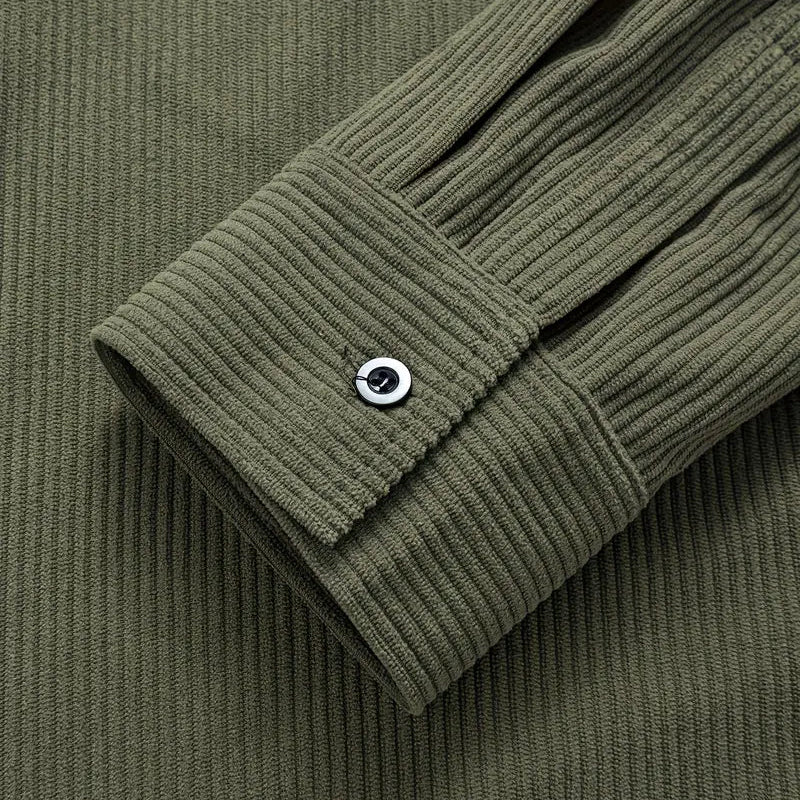 Cardigan in Velluto a Coste