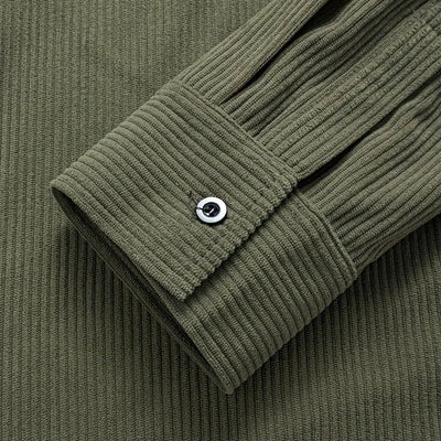 Cardigan in Velluto a Coste