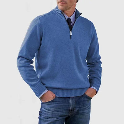 Howard™ | Maglione raffinato con mezza zip