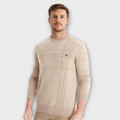 MIRAVO | Maglione elegante da uomo con design a quadri