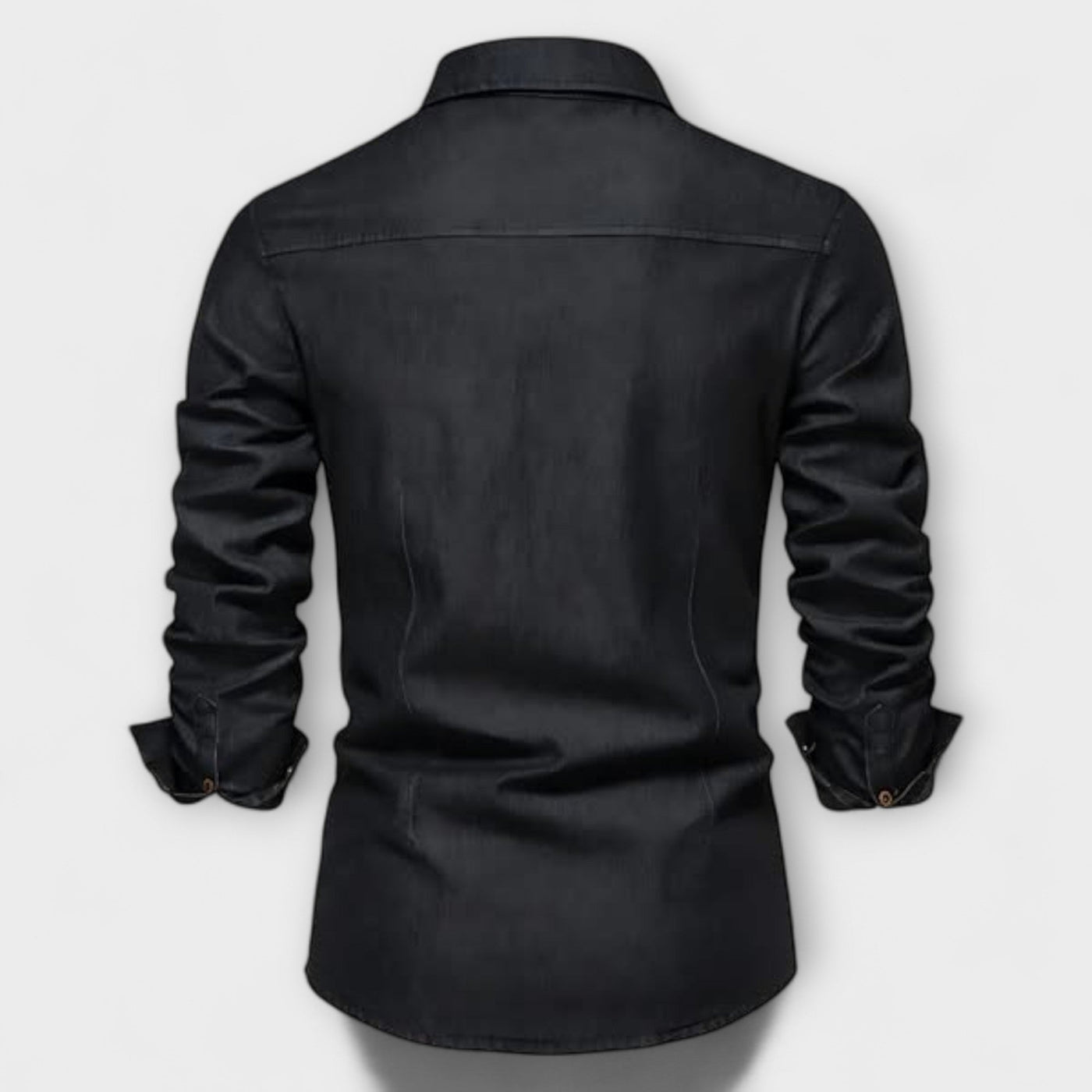 Camicia slim fit in denim