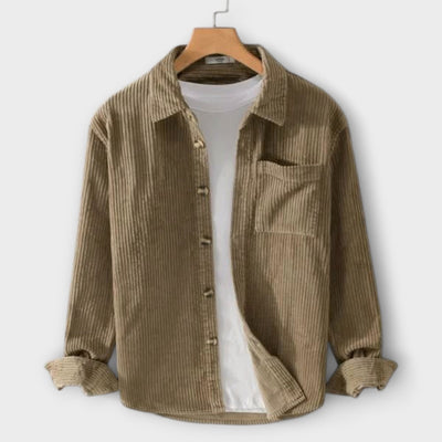 Camicia in velluto a coste