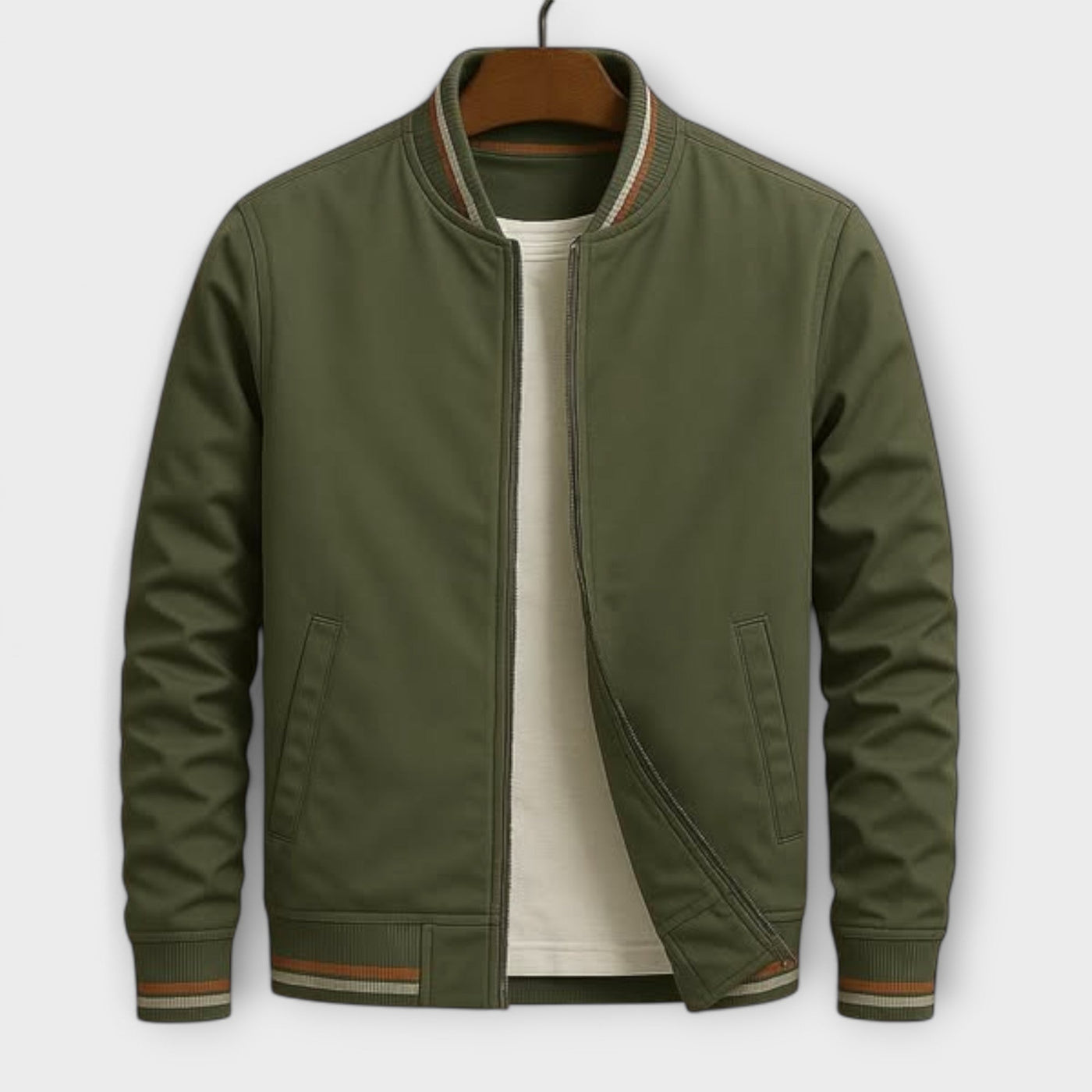 Giacca Bomber a Righe