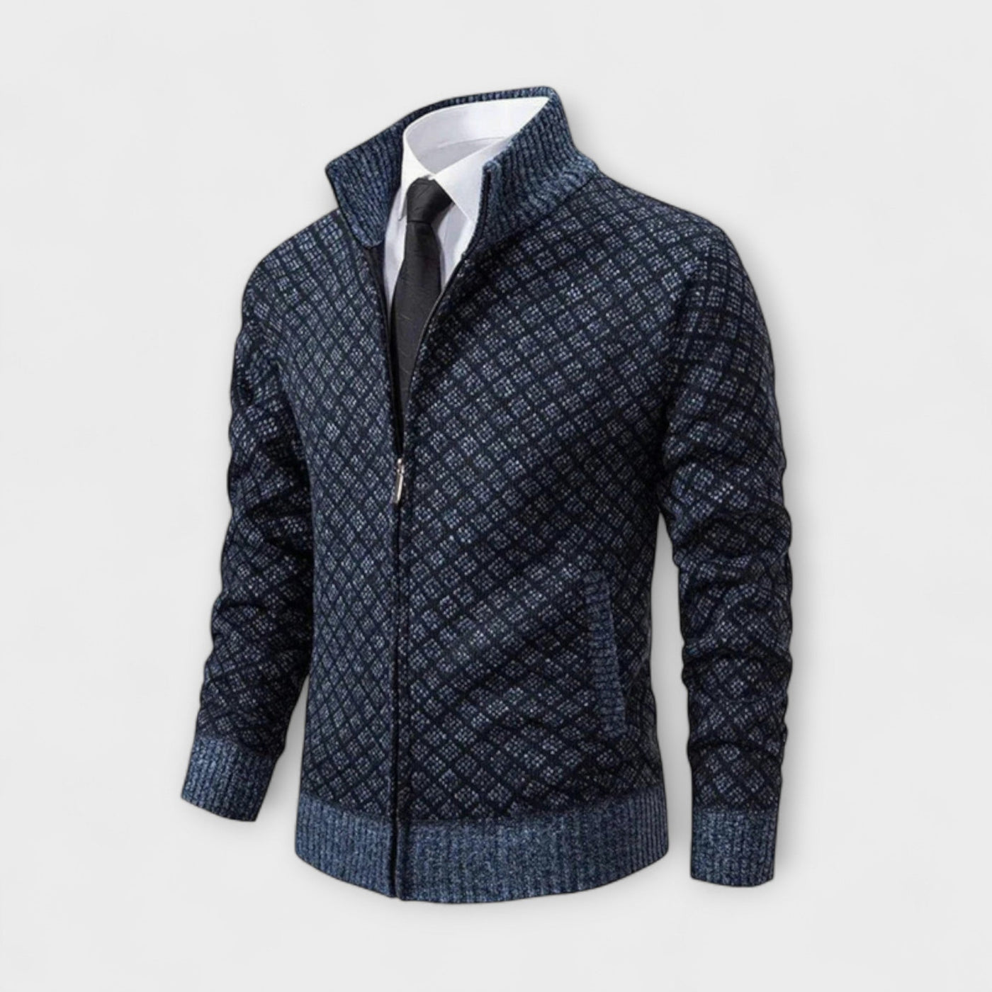 Everett™ – Cardigan con Zip a Maglia