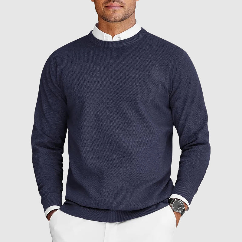 Casper | Maglione Uomo Collo Rotondo Bianco