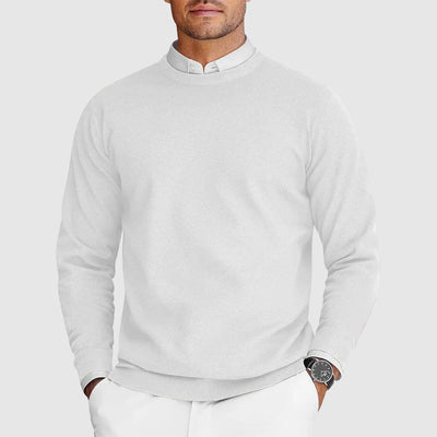 Casper | Maglione Uomo Collo Rotondo Bianco
