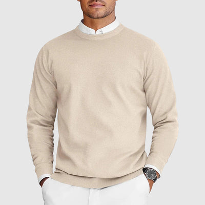 Casper | Maglione Uomo Collo Rotondo Bianco
