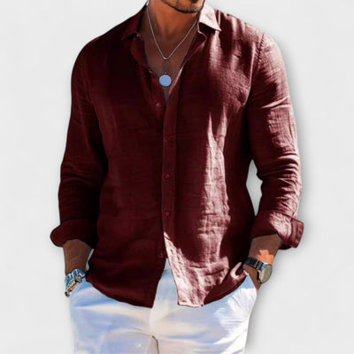 Camicia Elegante a Maniche Lunghe