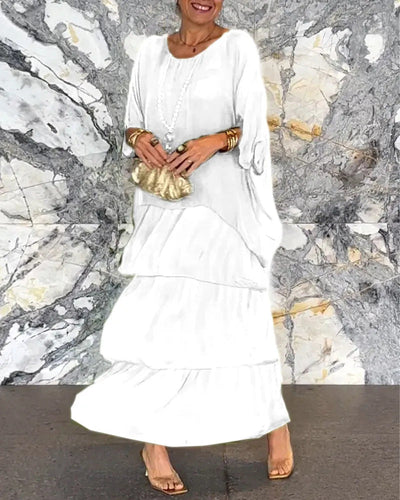 Natalia - Abito Avvolgente in Chiffon