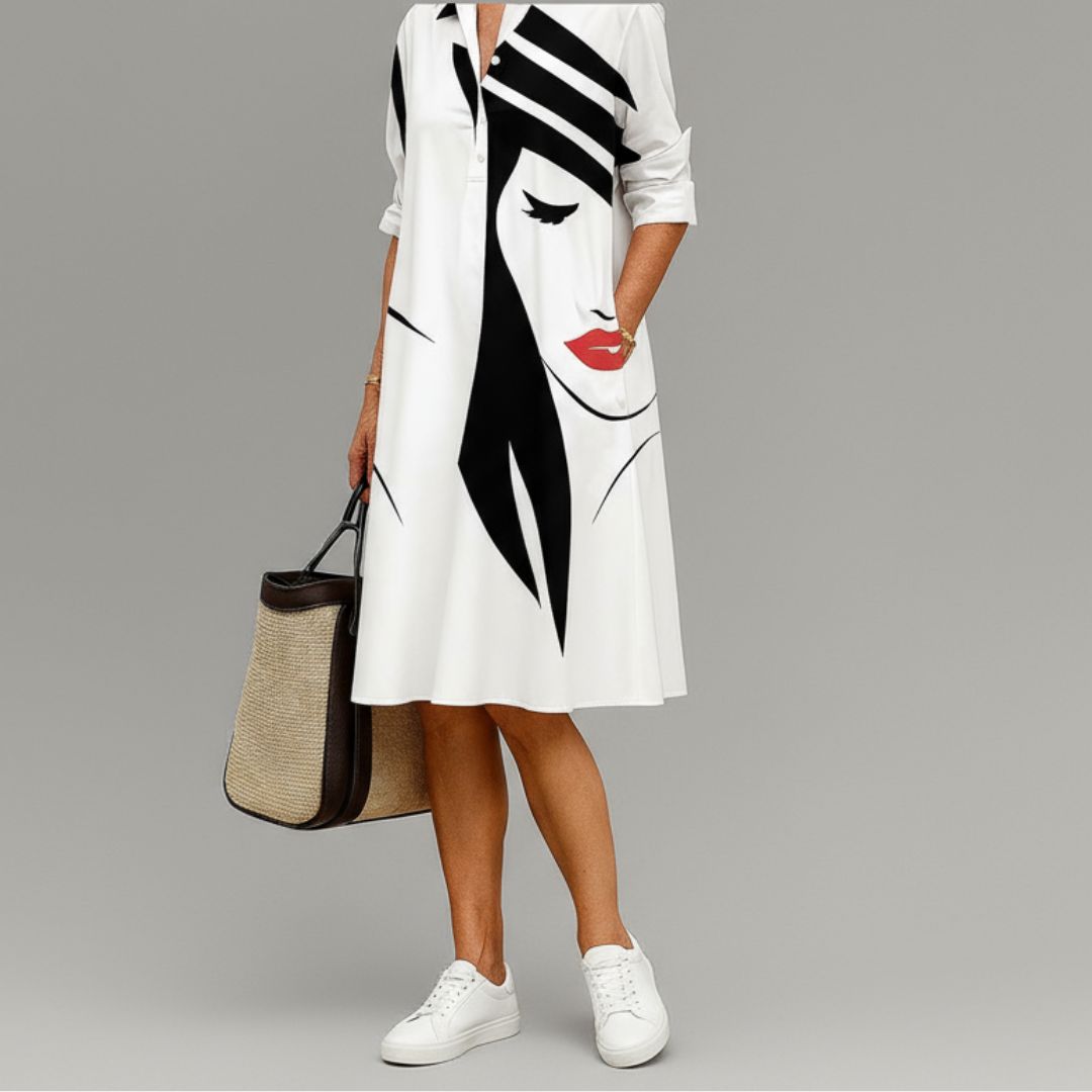 Jenny – Abito Midi Sofisticato per Eventi Speciali