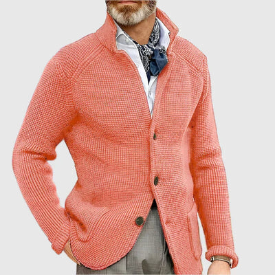 Cardigan Uomo Stile Retro Militare