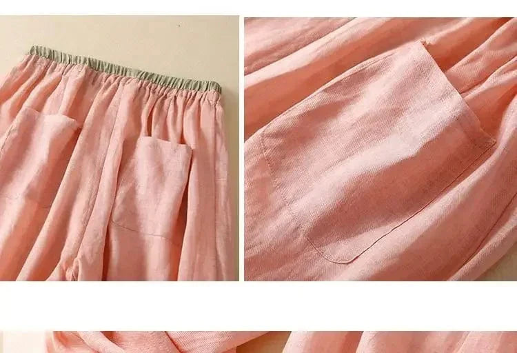 Pantaloni in Lino Marianna