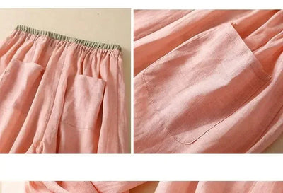 Pantaloni in Lino Marianna