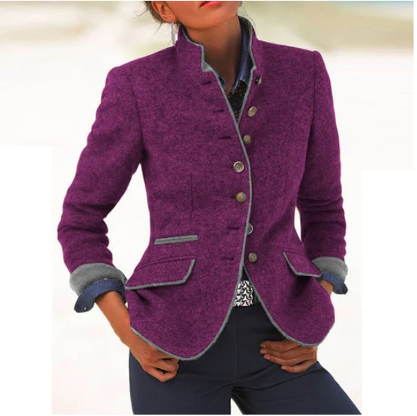 VALERY™|CARDIGAN A COLLO ALTO