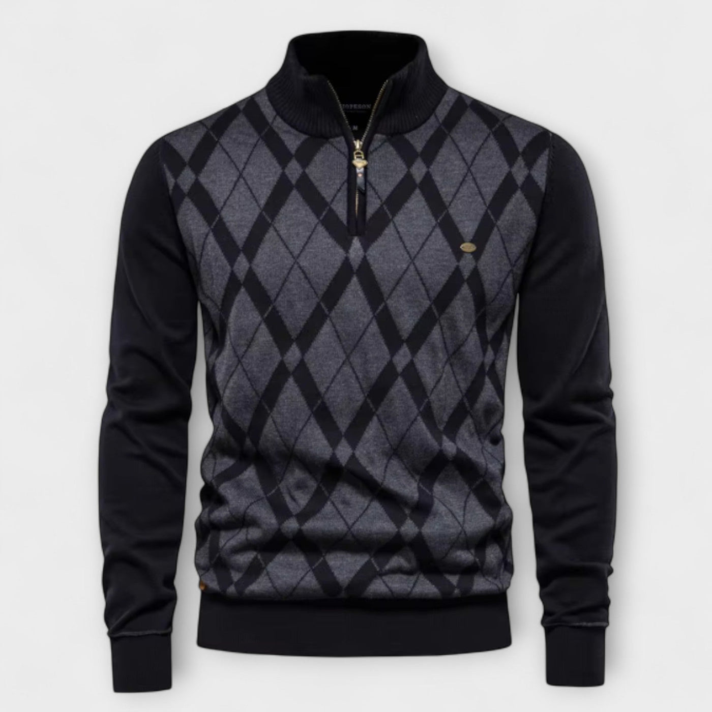 MIRAVO | Pullover da Uomo con Mezzo Zip