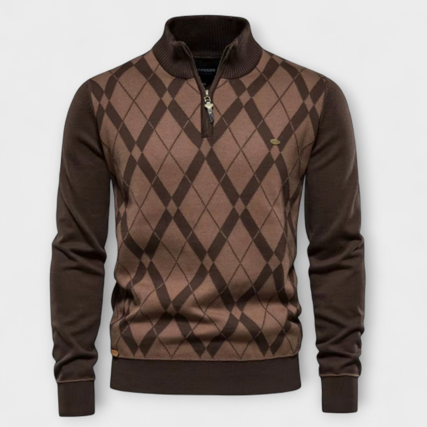 MIRAVO | Pullover da Uomo con Mezzo Zip