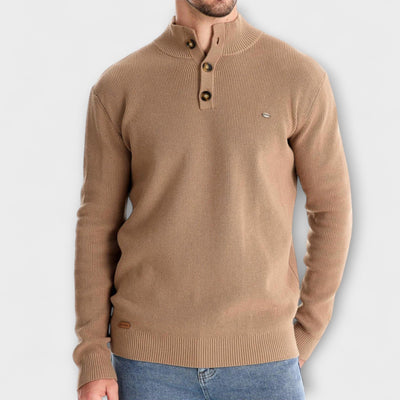 MIRAVO | Maglione da uomo con design a bottoni