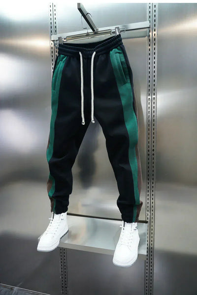 Rovessa Firenze™ | Pantaloni a Tensione con Strisce Contrapposte