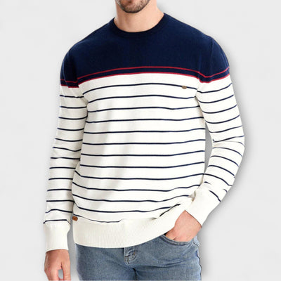 MIRAVO | Maglione da uomo con motivo a righe