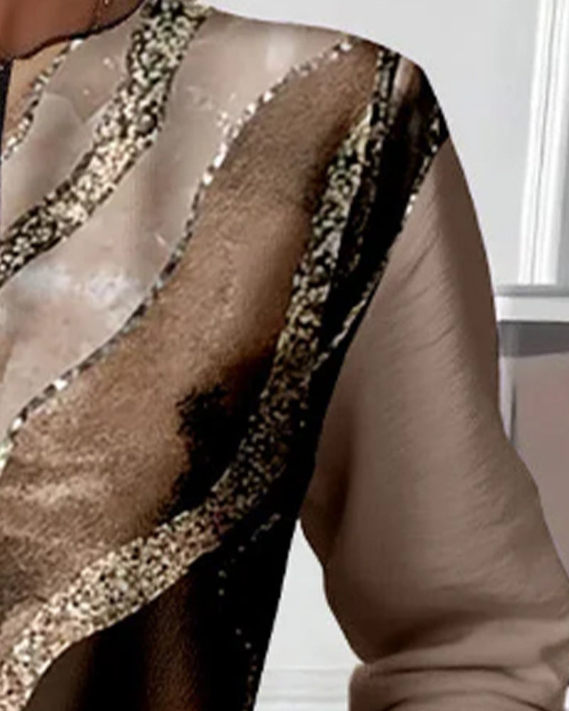 Lera | Felpa con mezza zip e stampa vintage