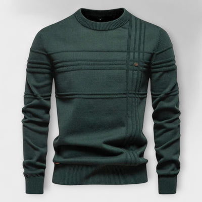 MIRAVO | Maglione elegante da uomo con design a quadri