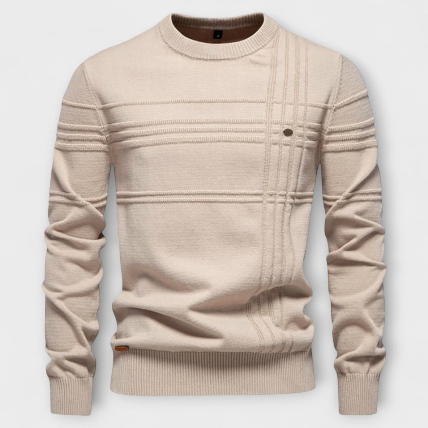 MIRAVO | Maglione elegante da uomo con design a quadri