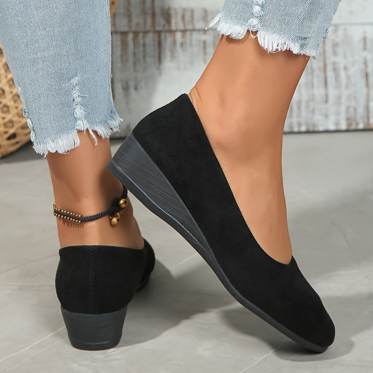 Babs - Ballerine con Tacco Wedge