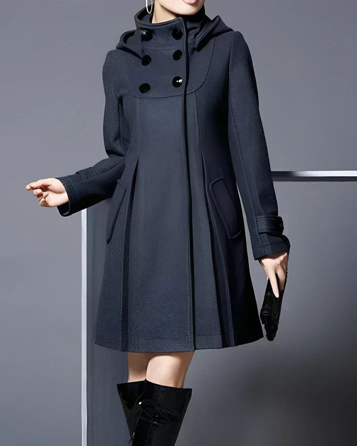 Aria™ Cappotto Elegante con Bottoni