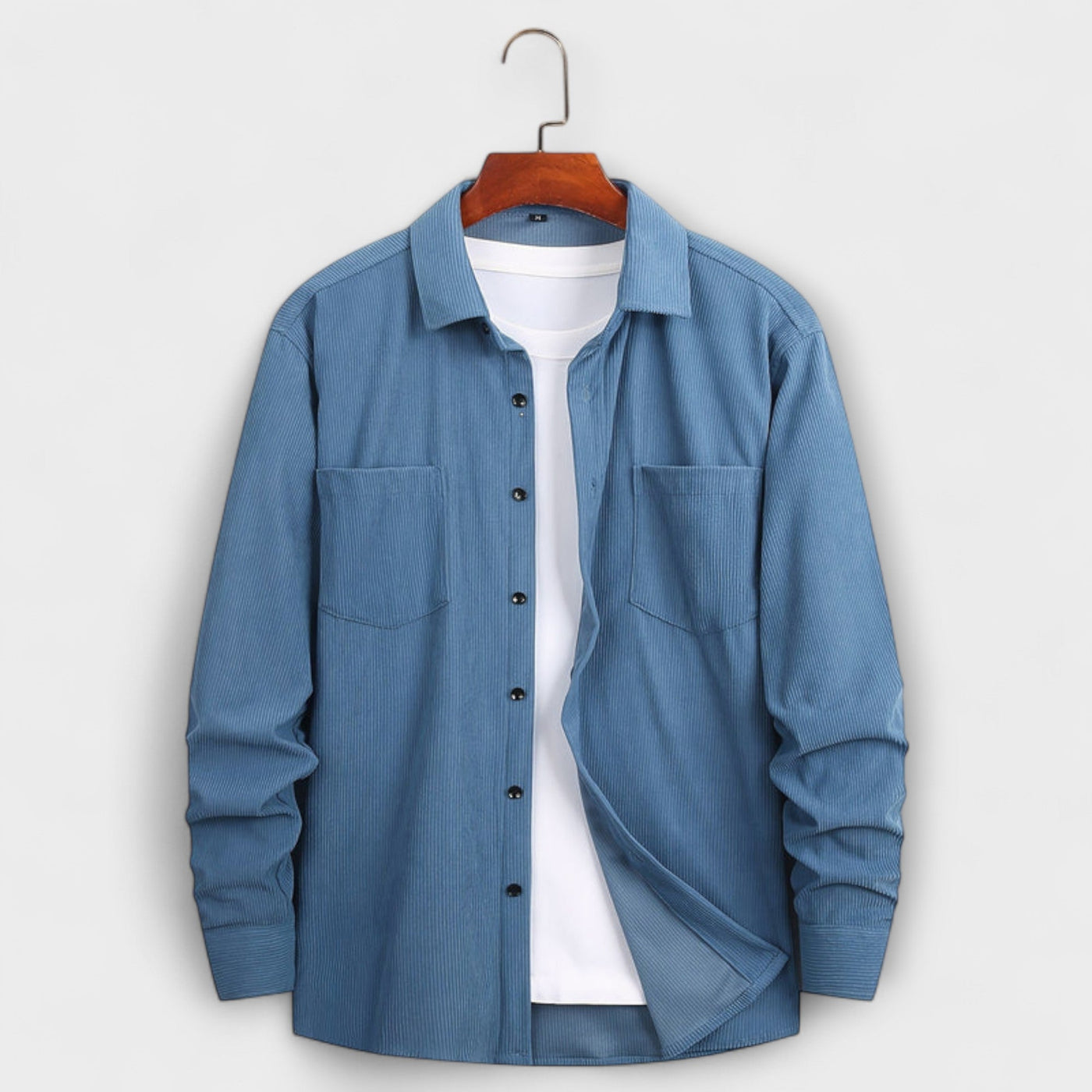 Cardigan in Velluto a Coste