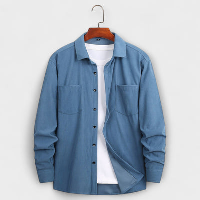 Cardigan in Velluto a Coste