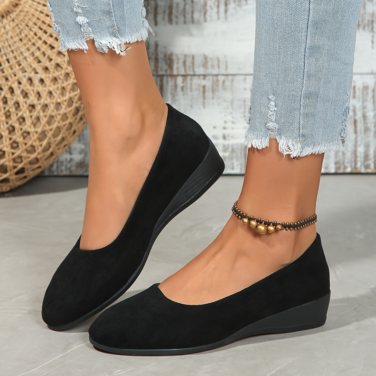 Babs - Ballerine con Tacco Wedge