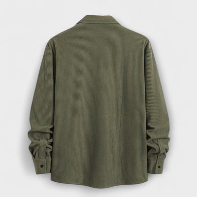 Cardigan in Velluto a Coste